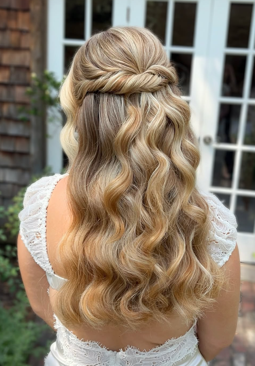 Half-up waves outdoor