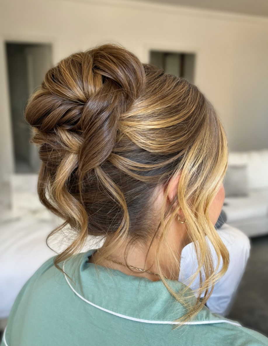 Braided updo